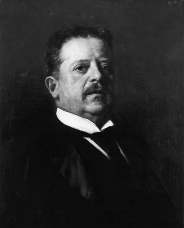 Francesco Paolo Michetti - Barone Alberto Blanc Ministro degli Affari Esteri, Palazzo della Farnesina, Roma